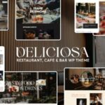 Deliciosa Restaurant, Cafe & Bar WordPress Theme Nulled Free Download