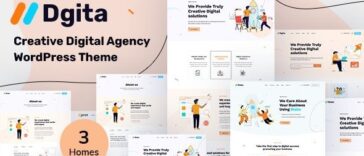 Dgita Creative Digital Agency WordPress Theme Nulled Free Download