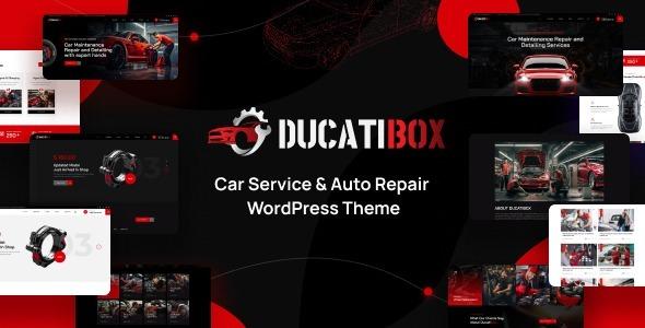 Ducatibox Car Service & Auto Repair WordPress Theme Nulled Free Download