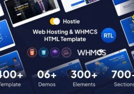 Hostie Web Hosting & WHMCS HTML Template Nulled Free Download