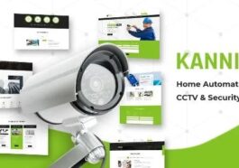 Kanni Home Automation, CCTV Security Theme Nulled Free Download