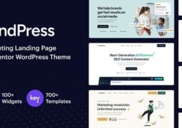 LandPress Marketing Landing Page Elementor WordPress Theme Nulled Free Download