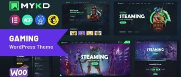 MYKD eSports and Gaming NFT WordPress Theme Nulled Free Download