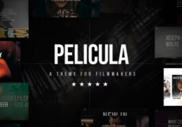 Pelicula Video Production and Movie Theme Nulled Free Download