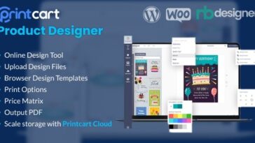 Printcart Product Designer WooCommerce WordPress Nulled Free Download