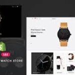 Wanth Minimal & Clean Watch Store Shopify Theme Nulled Free Download