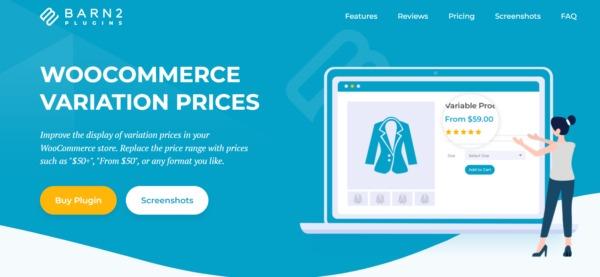 WooCommerce Variation Prices [Barn2Media] Nulled Free Download