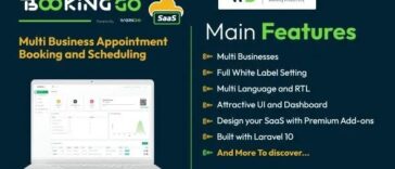 BookingGo SaaS Multi Business Appointment Booking and Scheduling Nulled Free Download