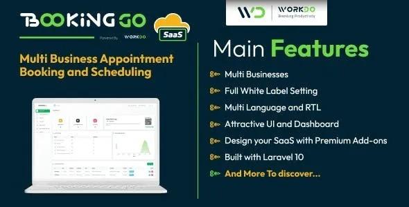 BookingGo SaaS Multi Business Appointment Booking and Scheduling Nulled Free Download