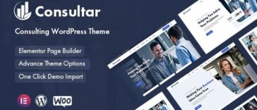 Consultar Consulting Business WordPress Theme Nulled Free Download