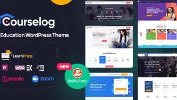 Courselog Education WordPress Theme Nulled Free Download