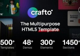 Crafto The Multipurpose HTML5 Template Nulled Free Download