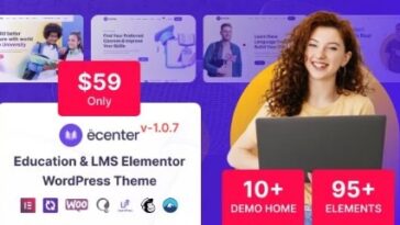 Ecenter Education WordPress Theme Nulled Free Download