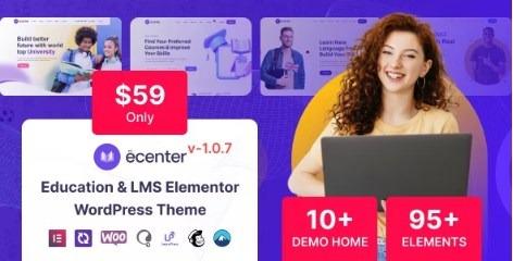 Ecenter Education WordPress Theme Nulled Free Download