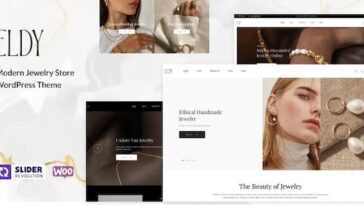 Eldy Jewelry Store WooCommerce Theme Nulled Free Download