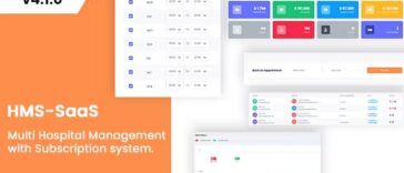 HMS Saas Laravel Multi Hospital Management System HMS Saas Hospital Appointment Booking Nulled Free Download