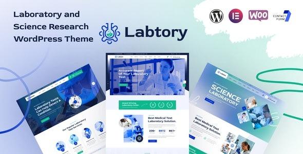 Labtory Laboratory and Science Research WordPress Theme Nulled Free Download