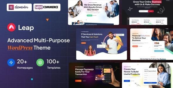 Leap Multi-purpose WordPress Theme Nulled Free Download