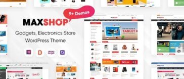 Maxshop a unique theme for the online store WordPress Nulled Free Download