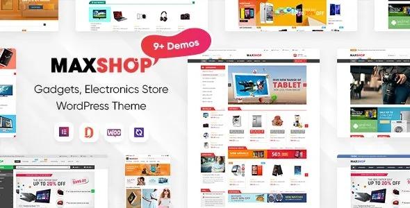 Maxshop a unique theme for the online store WordPress Nulled Free Download
