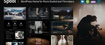 Spool Movie Studios and Filmmakers WordPress Theme Nulled Free Download