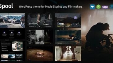 Spool Movie Studios and Filmmakers WordPress Theme Nulled Free Download