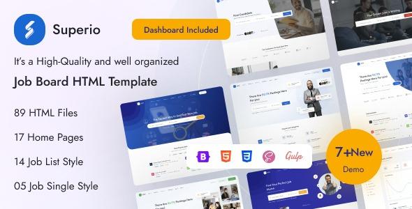 Superio Job Portal & Job Board React NextJS Template Nulled Free Download