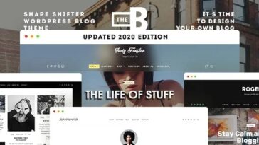 TheBlogger WordPress Theme for Bloggers Nulled Free Download