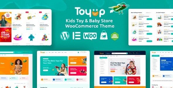 Toyup Kids Toys Store WooCommerce WordPress Theme Nulled Free Download