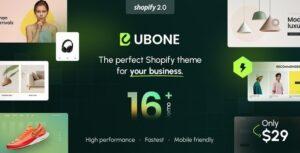 Ubone The Multipurpose eCommerce Shopify Theme Nulled Free Download