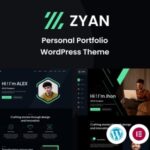 Zyan Personal Portfolio WordPress Theme Nulled Free Download