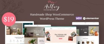 Artfusy Handmade & Crafts Shop WordPress Theme Nulled Free Download