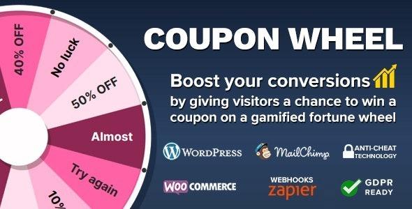 Coupon Wheel For WooCommerce and WordPress Nulled Free Download