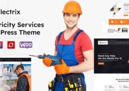 Electrik Electricity Services WordPress Theme Nulled Free Download