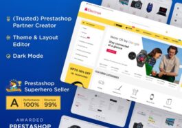 Electron Mega Electronic Super Store Template Prestashop Nulled Free Download