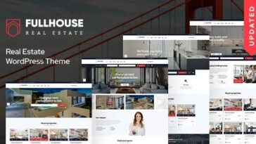 FullHouse Real Estate Responsive WordPress Theme Nulled Free Download