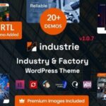 Industrie Factory & Industry WordPress Theme Nulled Free Download