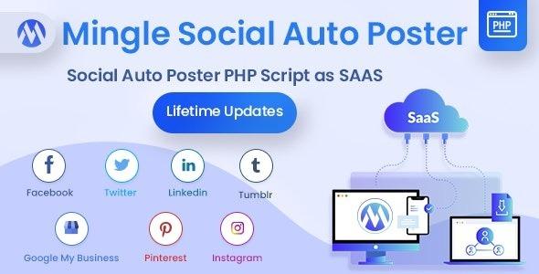 Mingle SAAS Social Auto Poster & Scheduler PHP Script Nulled Free Download