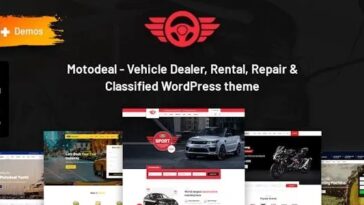 Motodeal Car Dealer & Classified WordPress Theme Nulled Free Download