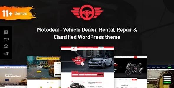 Motodeal Car Dealer & Classified WordPress Theme Nulled Free Download