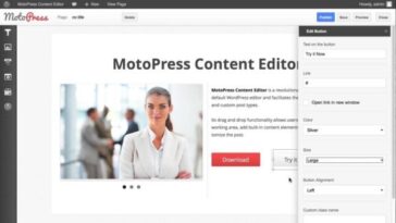 Motopress Content Editor + All Addons Nulled Free Download