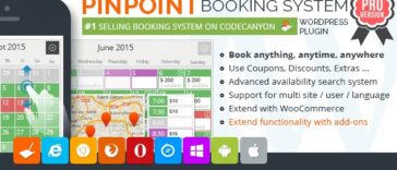 Pinpoint Booking System PRO WordPress Plugin Nulled Free Download