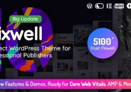 Pixwell Modern Magazine WordPress Theme Nulled Free Download