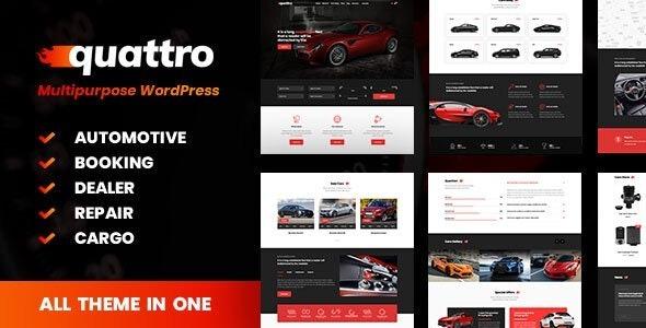 Quattro Auto Booking & Automotive Nulled Free Download