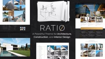 Ratio A Powerful Interior Design and Architecture Theme Nulled Free Download