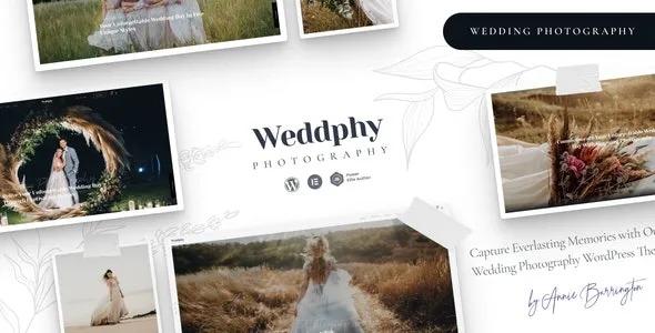 Weddphy Wedding Photography WordPress Theme Nulled Free Download