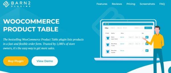 WooCommerce Product Table [Barn2 Media] Nulled Free Download