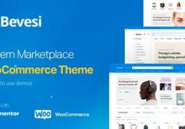 Bevesi Multi-Vendor and Marketplace WooCommerce Theme Nulled Free Download