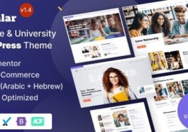 Falar College University Elementor WordPress Theme Nulled Free Download