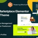 FreeAgent Freelance Marketplace Elementor WordPress Theme Nulled Free Download